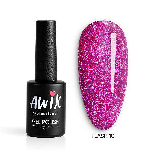 Гель-лак AWIX Flash 10, 10 мл