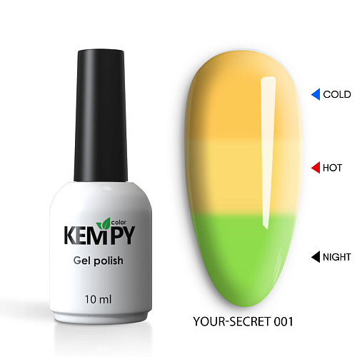Гель-лак Kempy Your Secret 01, 10 мл