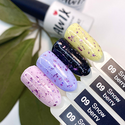 Закрепитель для гель-лака AWIX Snow Berry 09, 10 мл