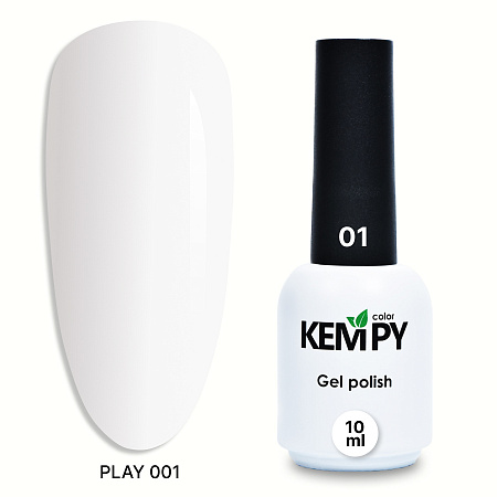 Гель-лак Kempy Play №001 White, 10 мл